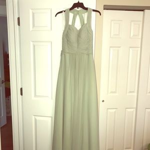 NWT Dusty Sage Azazie Claudia size 4